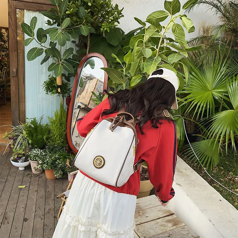 Women’s Fashion Multifunctional Nylon Backpack Bag