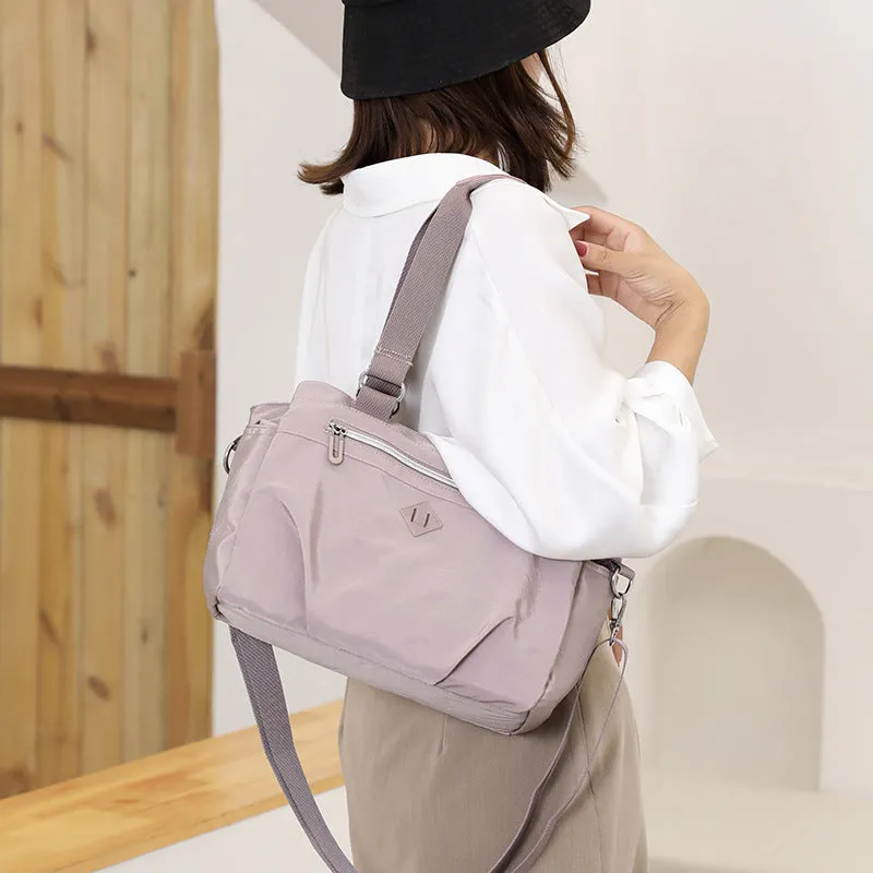 Women's Fashion Trendy Large Capacity Portable Simple Crossbody Bags