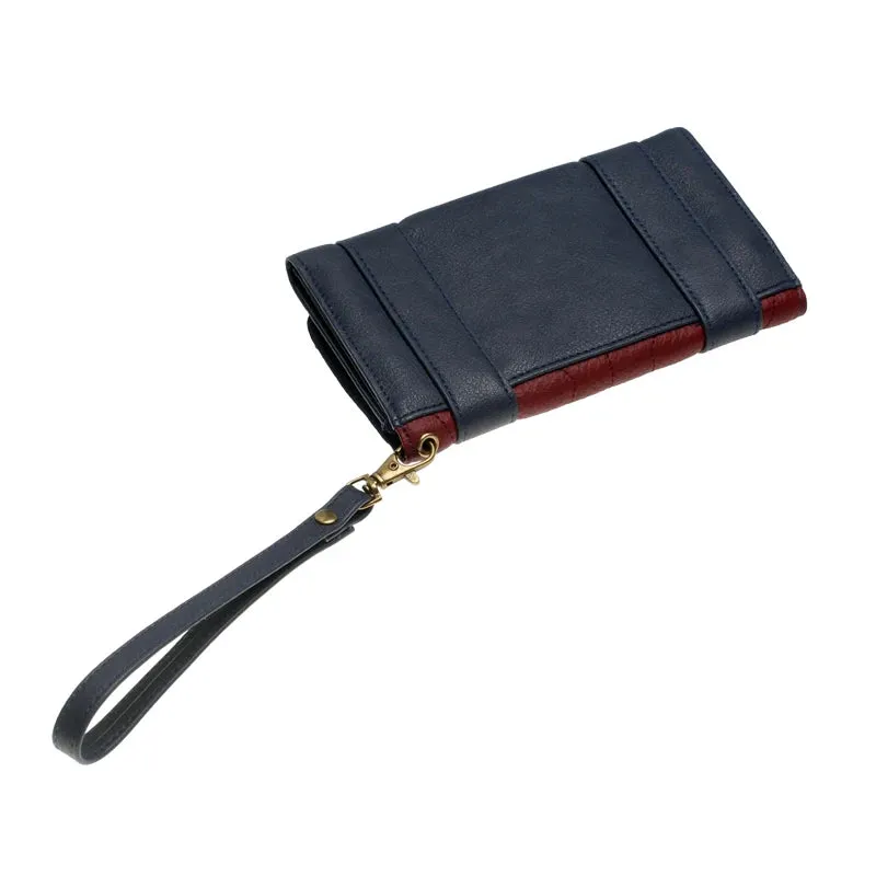 Wonder Woman Double Buckle Tri-Fold Wallet