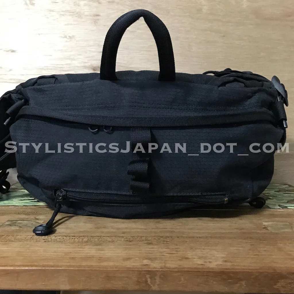 WTaps x Porter Readypack 2nd Gen. DELTA (Hip Up) Ripstop Waist/Shoulder Bag Black