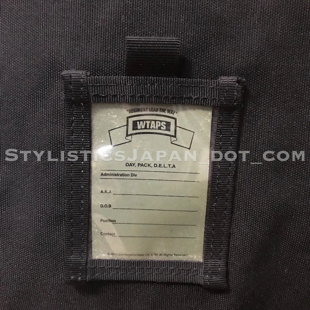 WTaps x Porter Readypack 2nd Gen. DELTA (Hip Up) Ripstop Waist/Shoulder Bag Black