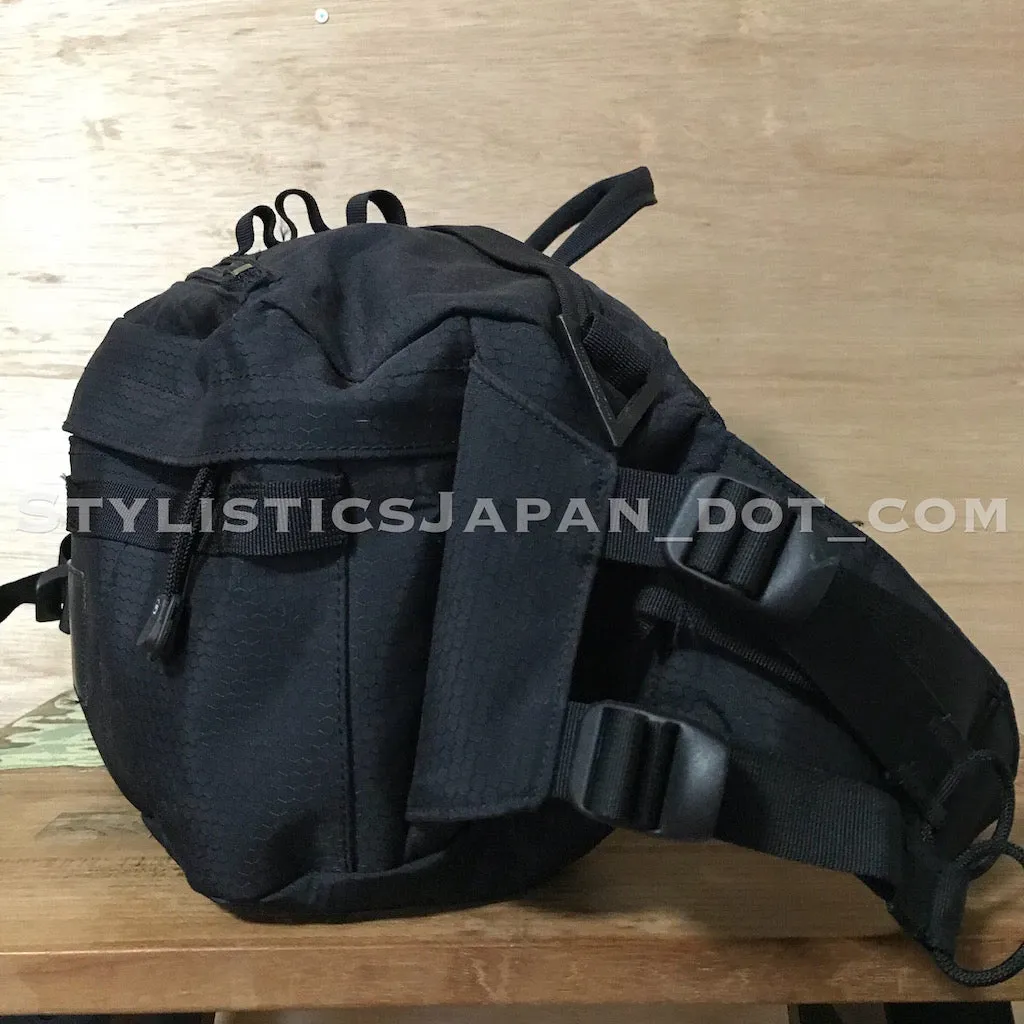 WTaps x Porter Readypack 2nd Gen. DELTA (Hip Up) Ripstop Waist/Shoulder Bag Black