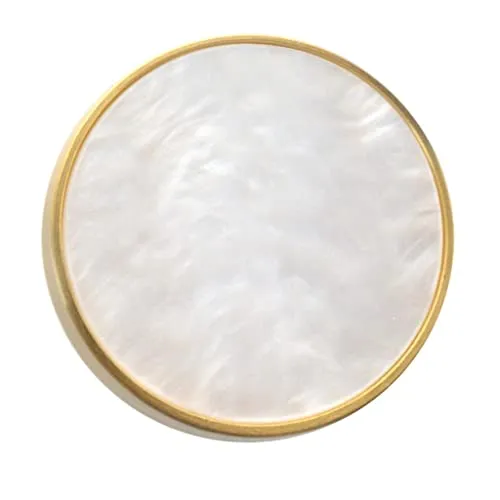 XOXOX Brass Single Hole Wardrobe Kitchen Door Knob Cabinet Drawer Pulls 37mm_A