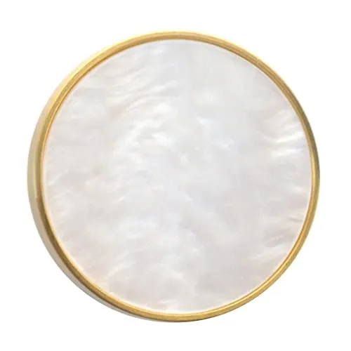 XOXOX Brass Single Hole Wardrobe Kitchen Door Knob Cabinet Drawer Pulls 37mm_A