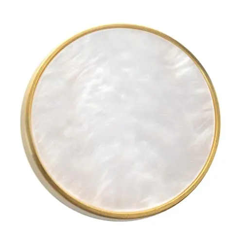 XOXOX Brass Single Hole Wardrobe Kitchen Door Knob Cabinet Drawer Pulls 37mm_A
