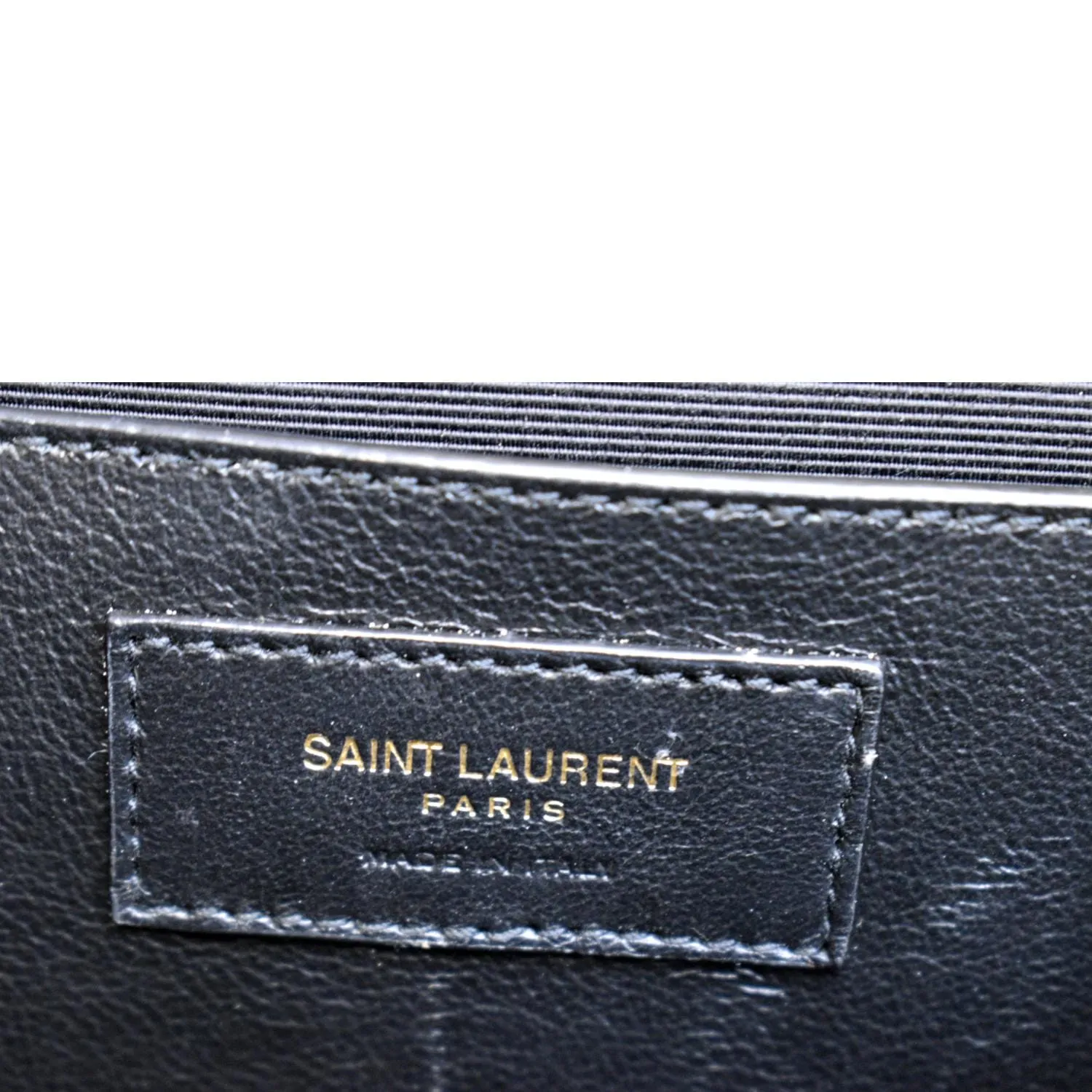 YVES SAINT LAURENT Medium Envelope Matelasse Suede Crossbody Bag Beige